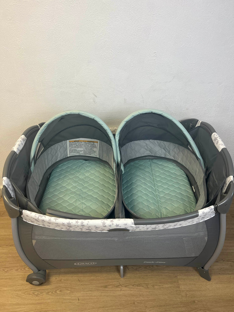 Graco pack hotsell and play twins