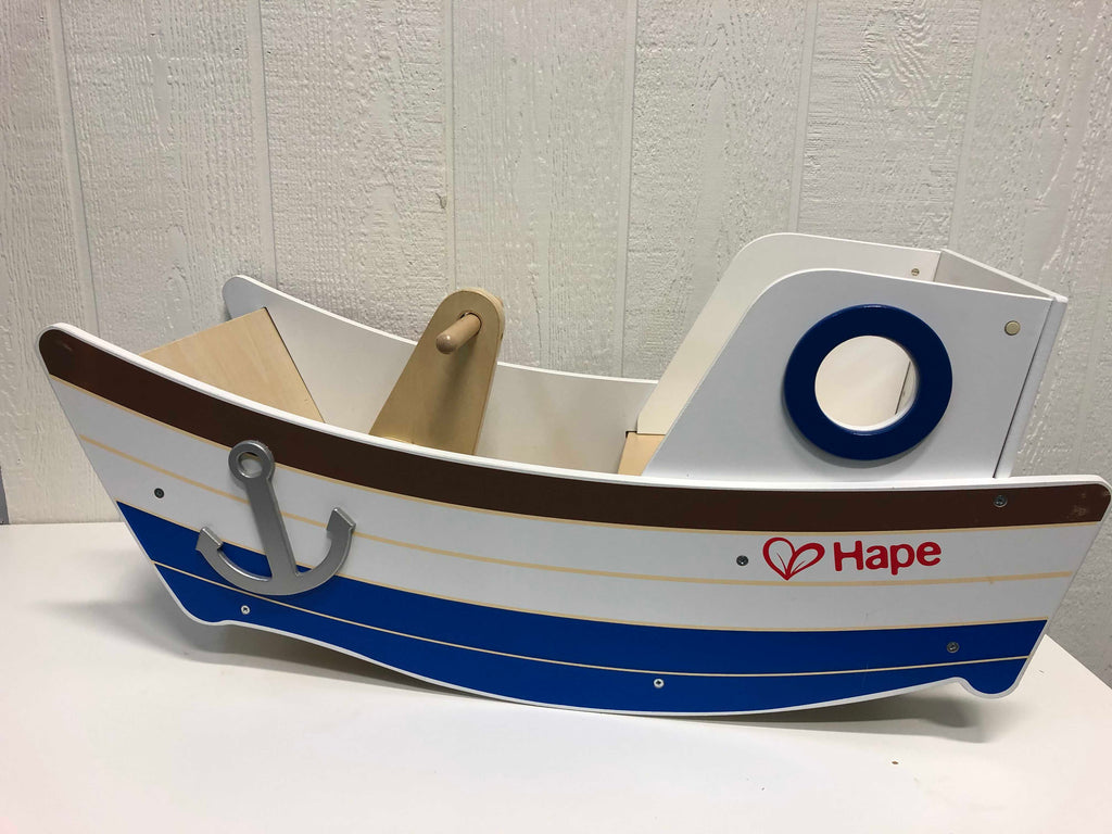 Hape wooden hotsell boat rocker