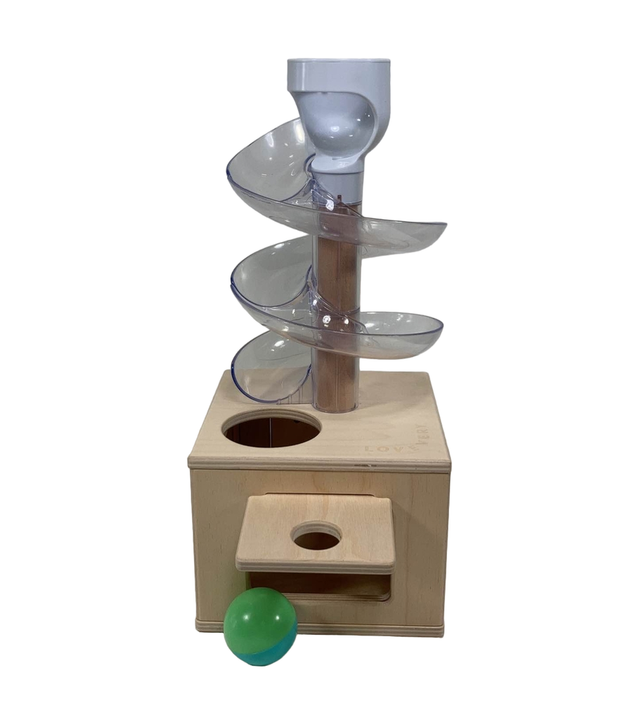 Lovevery Slide And Seek Ball Run