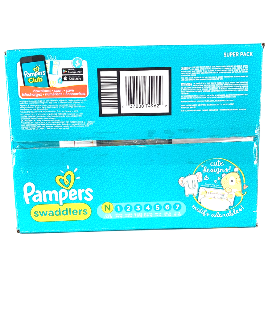 Couche pampers taille 0 - Cdiscount