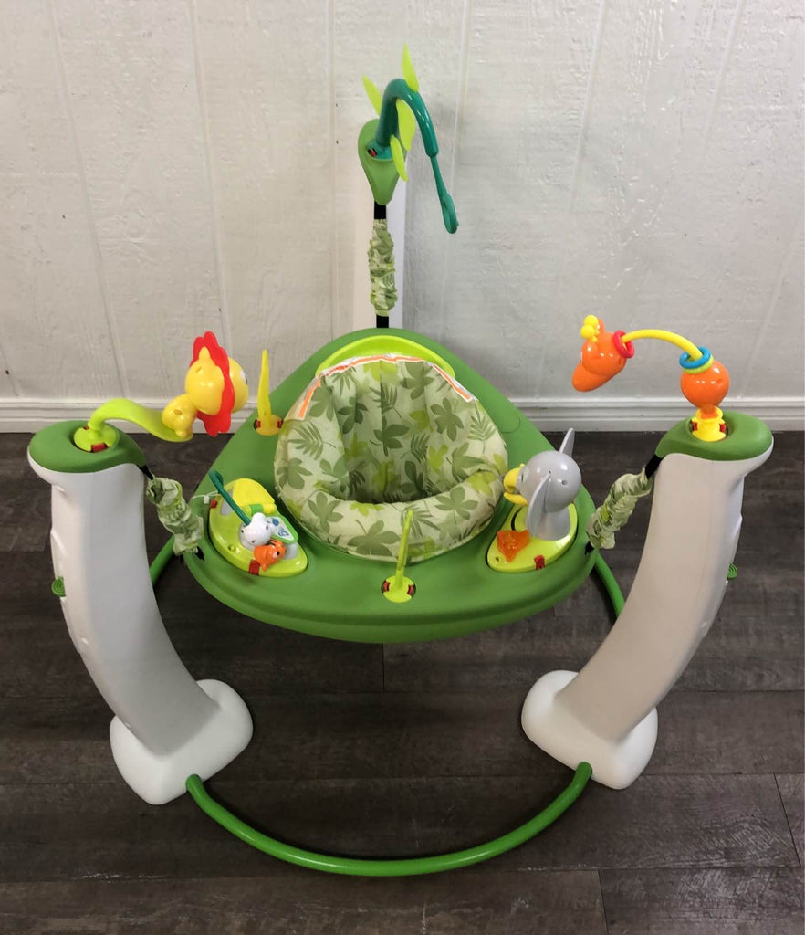 Evenflo ExerSaucer Jump And Learn Activity Center Safari Friends