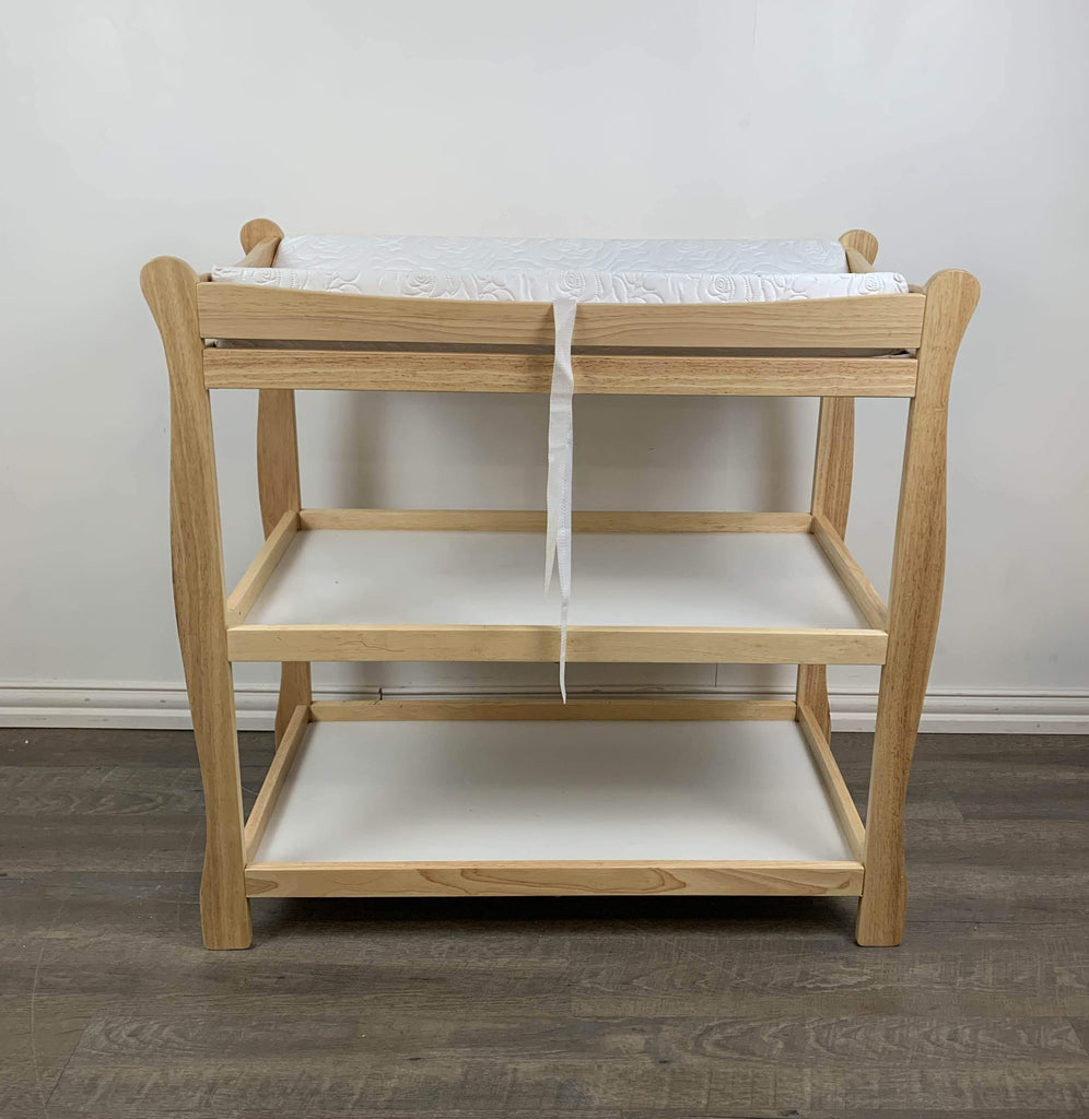 Badger Basket Sleigh Style Changing Table