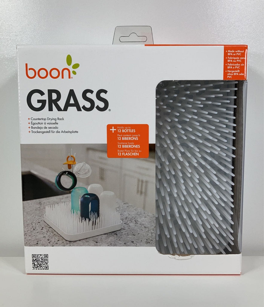 Boon Grass Countertop Drying Rack, White
