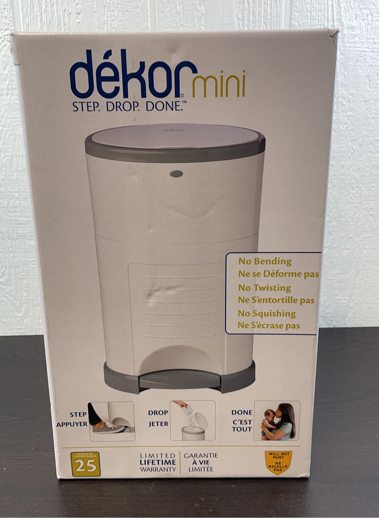 Diaper Dekor Mini Diaper Pail