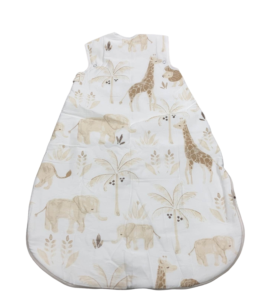 Crane Baby Cotton Sateen Wearable Blanket, Kendi Animals, 09 Months