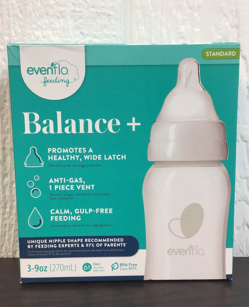 Evenflo 9 Oz Balance Bottles, 3 Pack