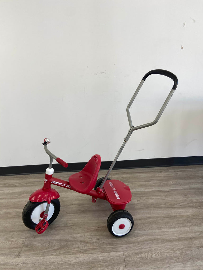 Deluxe steer and online stroll trike