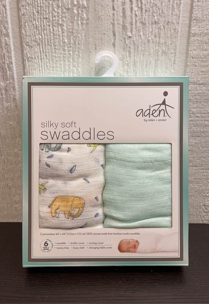 Aden + Anais Silky Soft Swaddles, 2 Pack