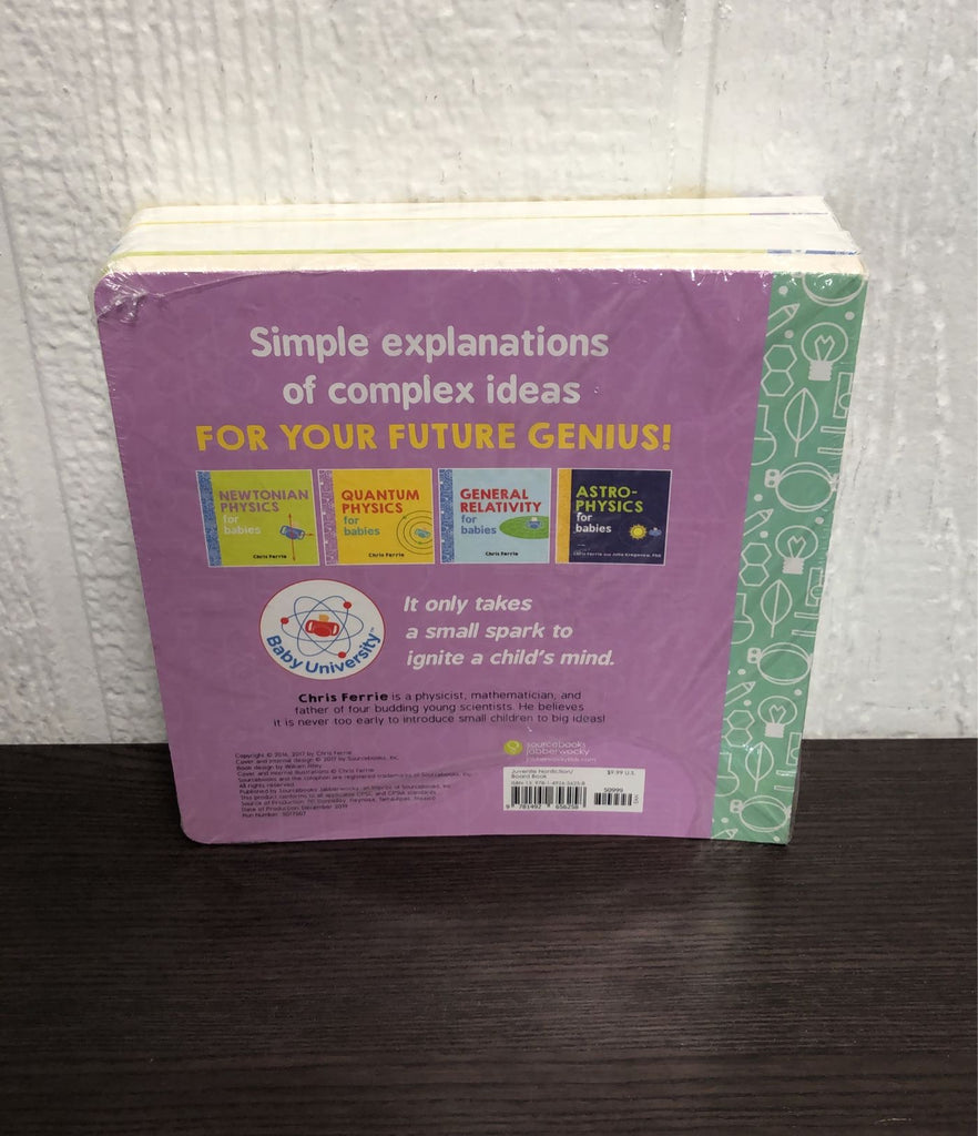 Baby University Board Book Set A Science For Toddlers Set