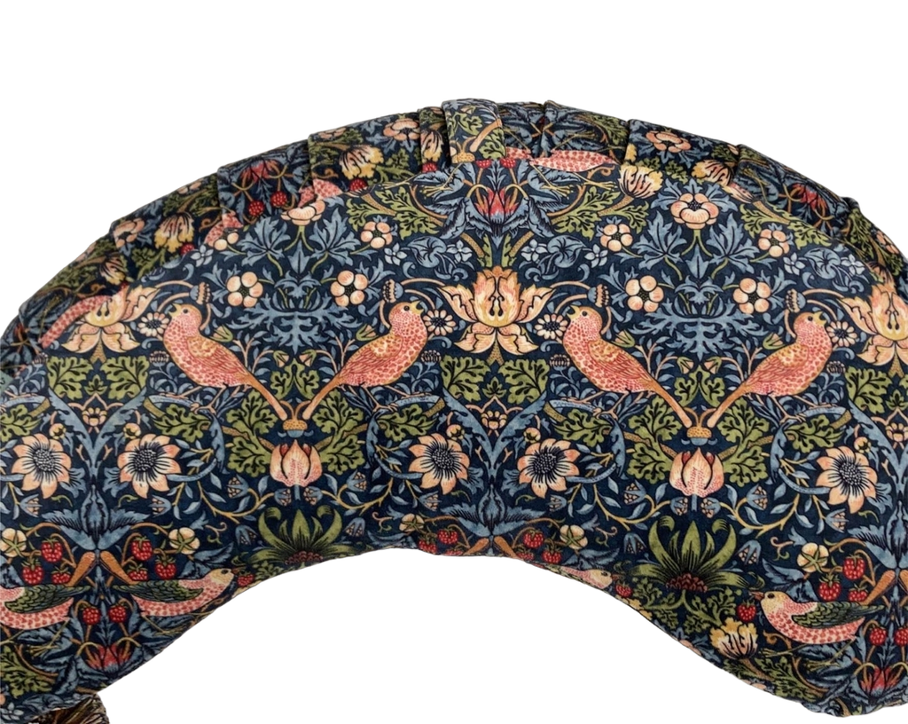DockATot La Maman Wedge Nursing Pillow, Strawberry Thief