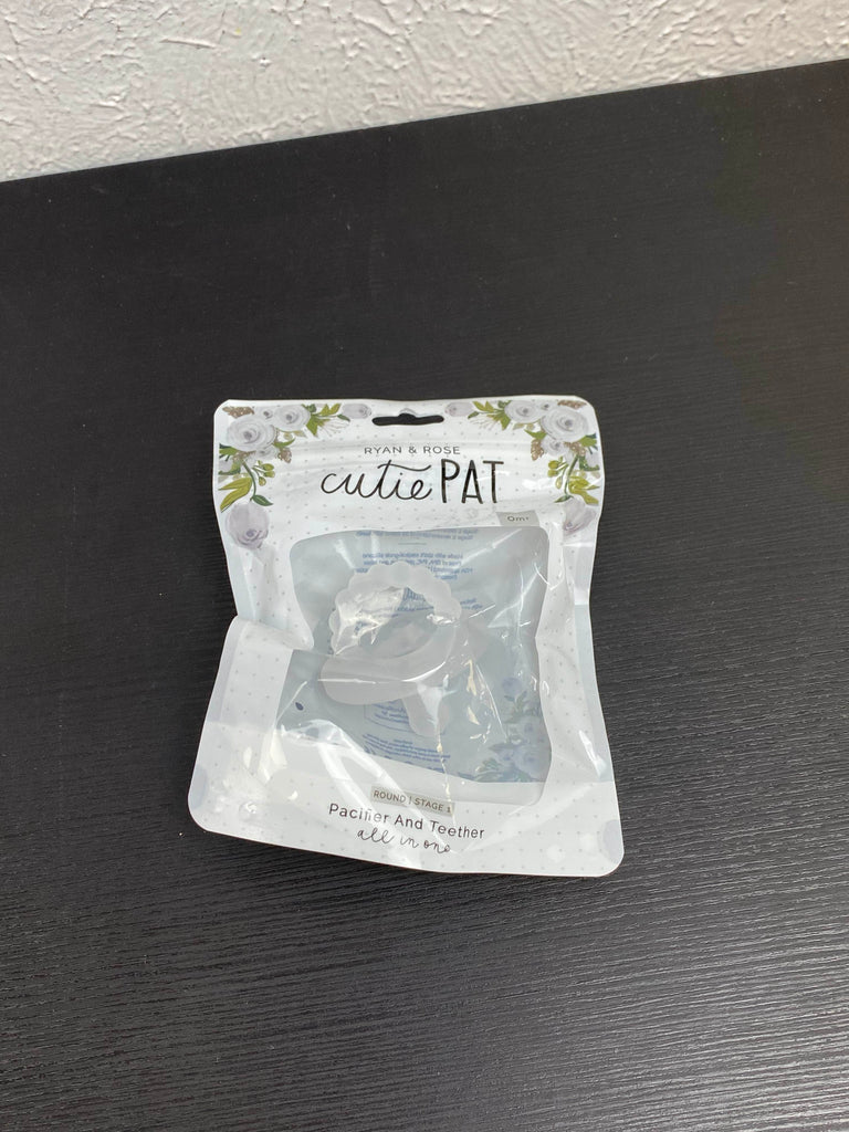 Ryan & Rose Cutie Pat Pacifier & Teether