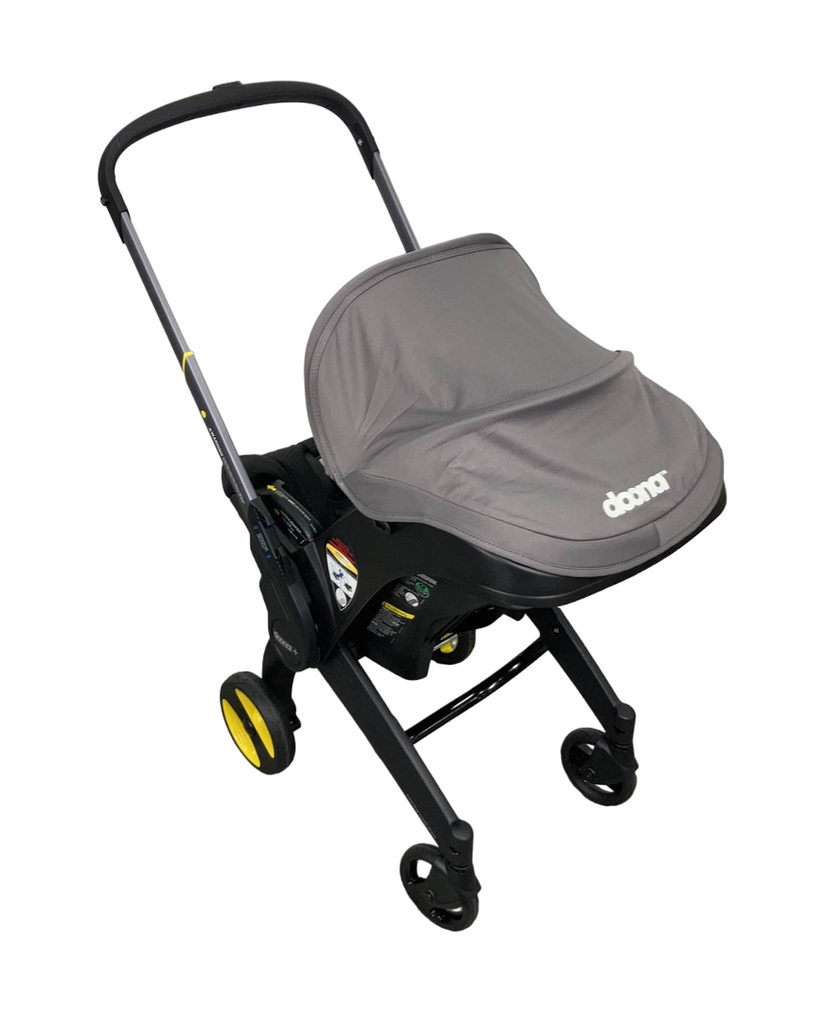 Doona Infant Car Seat & Stroller Combo, 2022, Grey Hound