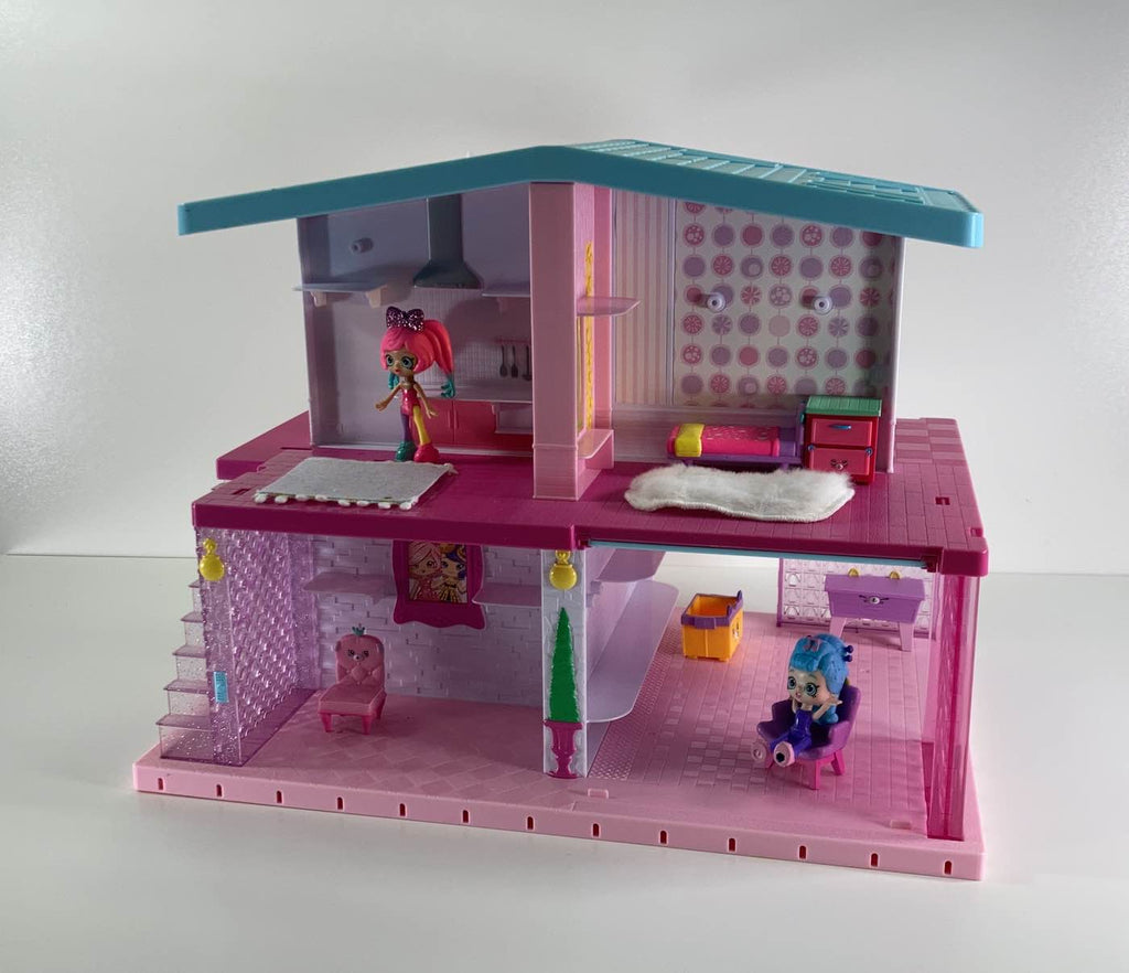 Shopkins Shoppies Happy Places Dream House Mansion with Car Garage