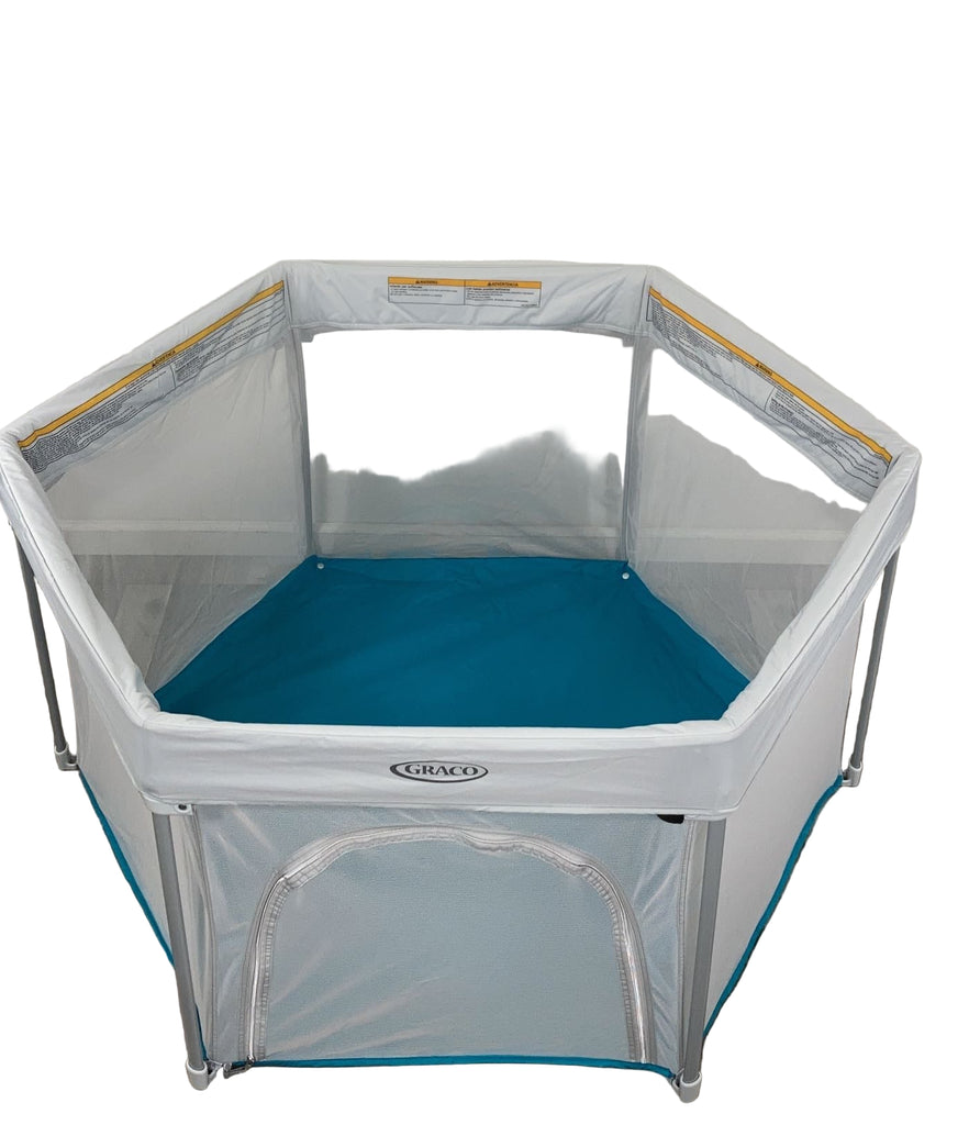 Graco Pack 'n Play Lite Traveler, Teal/Grey