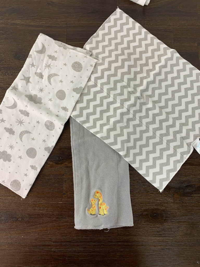 BUNDLE Baby Blankets And Burp Cloths