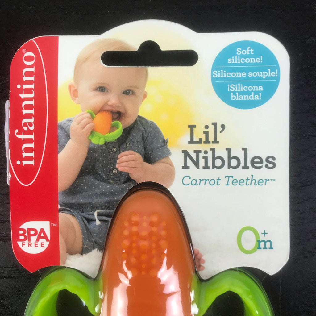 Infantino Lil' Nibble Teethers Carrot