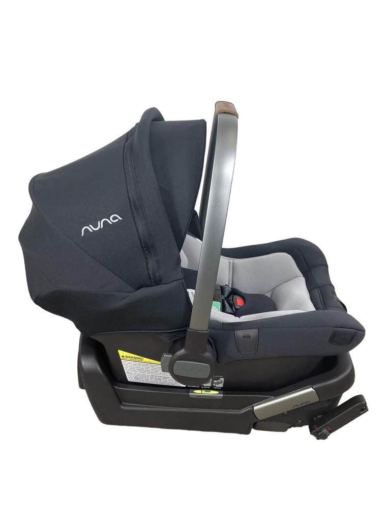 Nuna Pipa Lite LX Infant Car Seat, Caviar