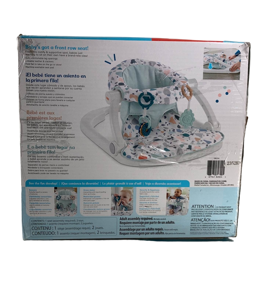 Fisher Price Sit Me Up Floor Seat Pacific Pebble