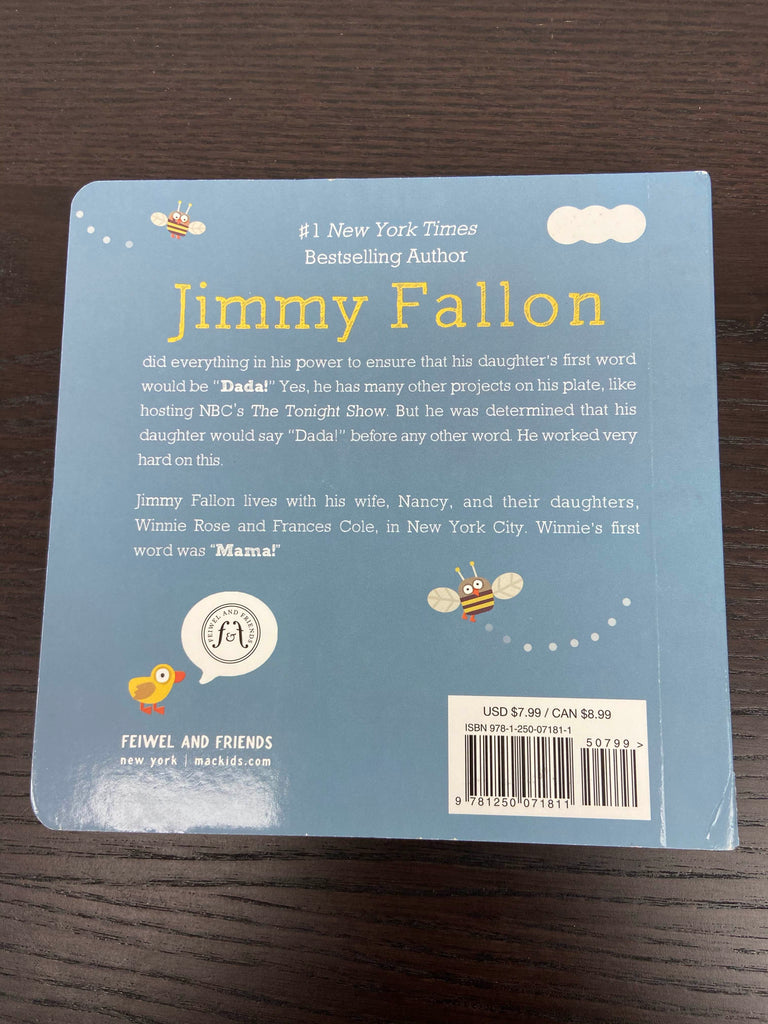 Jimmy Fallon Your Baby’s First Word Will Be DADA, Board Book