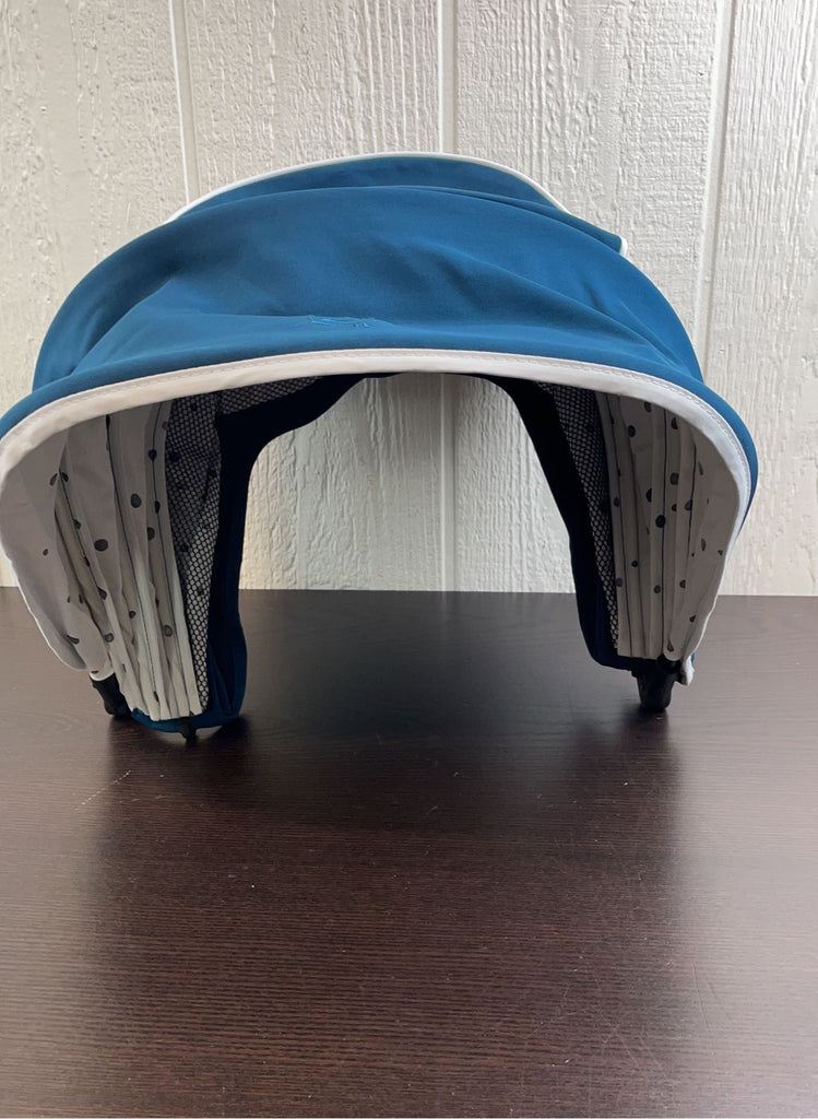 Mockingbird Replacement Canopy With Sun Shade, Sea Watercolor Drops