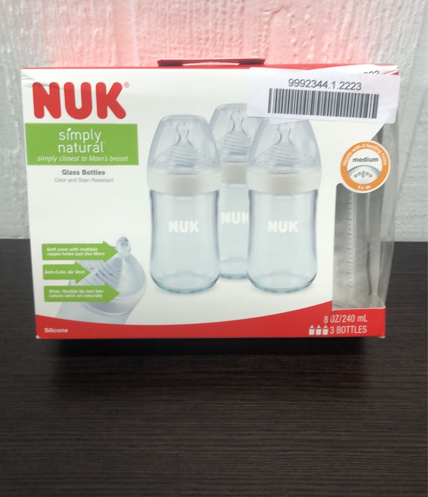 Nuk simply best sale natural glass