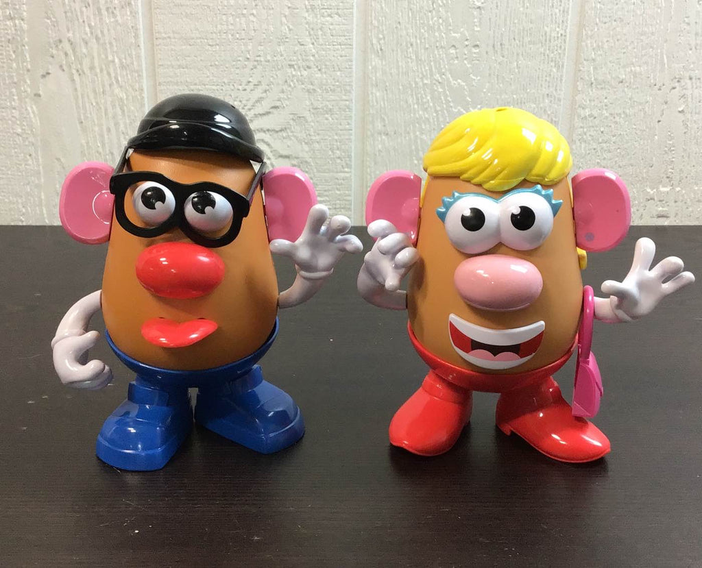 BUNDLE Mr. Potato Head Toys, and Mrs. Potato Head Toys