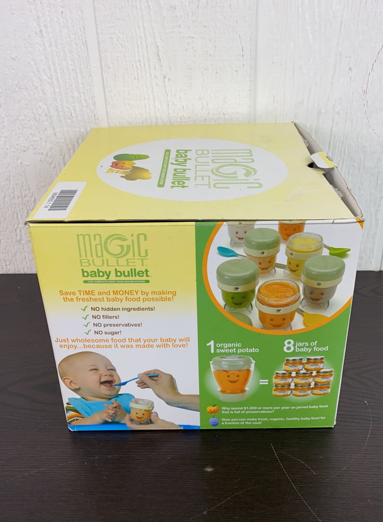 Have a healthy baby by making food with the Baby Bullet - I love