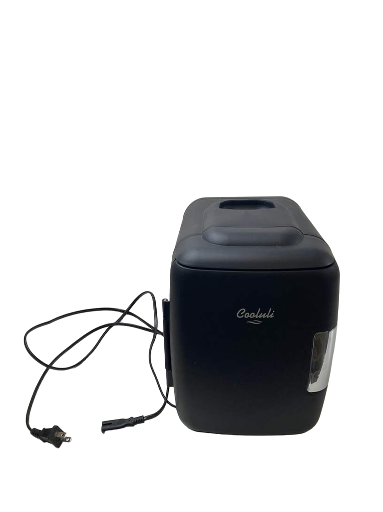 Cooluli Mini Fridge for Bedroom - Car, Office Desk & Dorm Room - Portable  4L/6 Can Electric Plug In Cooler & Warmer for Food, Drinks, Skincare Beauty