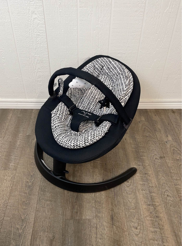 Nuna LEAF Grow Seat with Toy Bar, Caviar, Pottery Barn