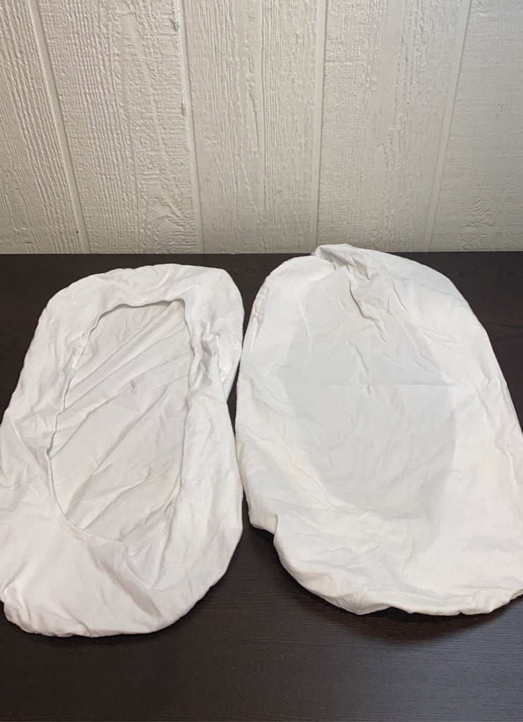 Happiest Baby SNOO Fitted Sheet, Ivory, 2pk