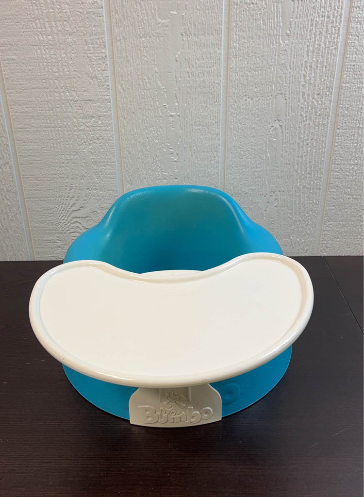 Bumbo Floor Seat With Play Tray Blue