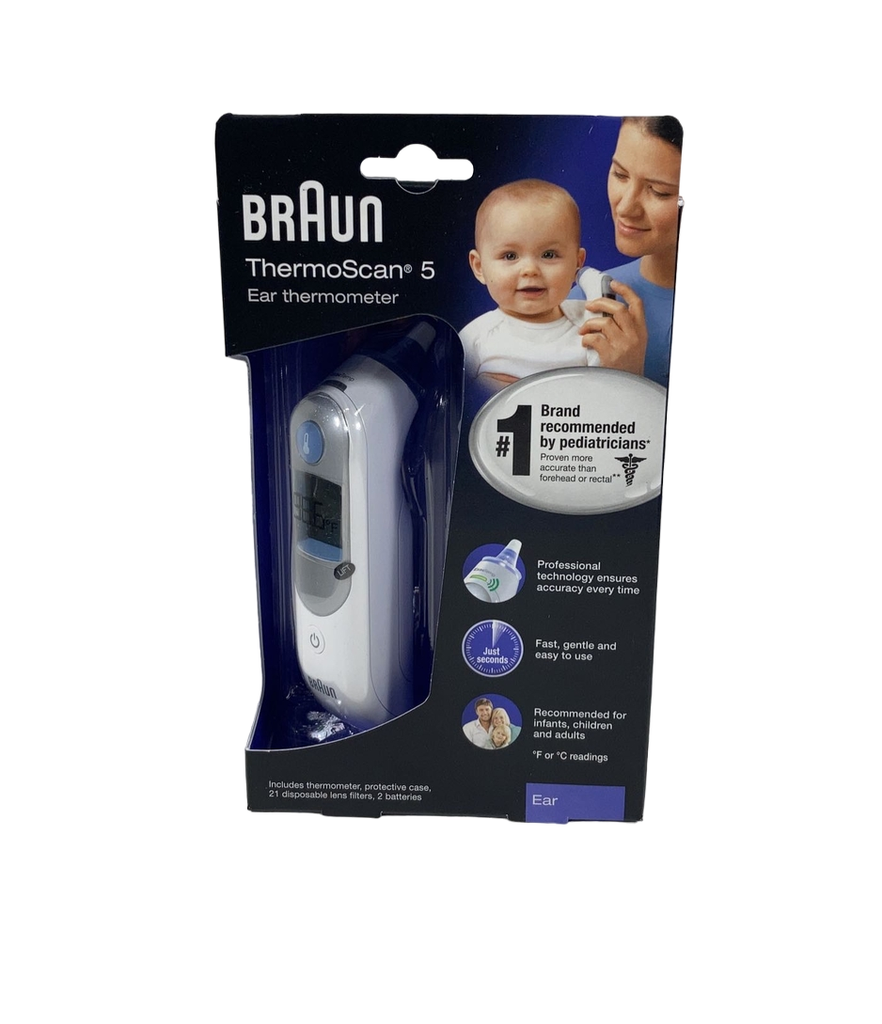 Braun ThermoScan Tympanic Ear Thermometer 1 Seconds - Simply Medical