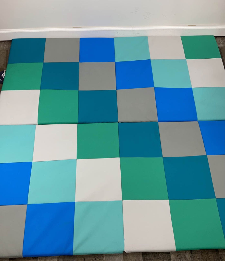 ECR4Kids Softzone Patchwork Foam Play Mat, (58”x58”)