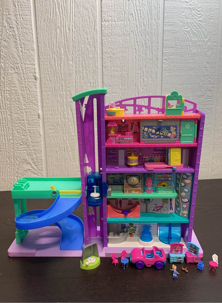 Polly Pocket Pollyville Mega Mall Playset