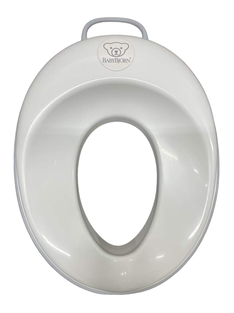 BabyBjorn Toilet Training Seat, White/Gray