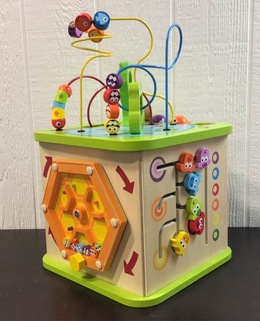 Hape Country Critters Wooden Activity Cube