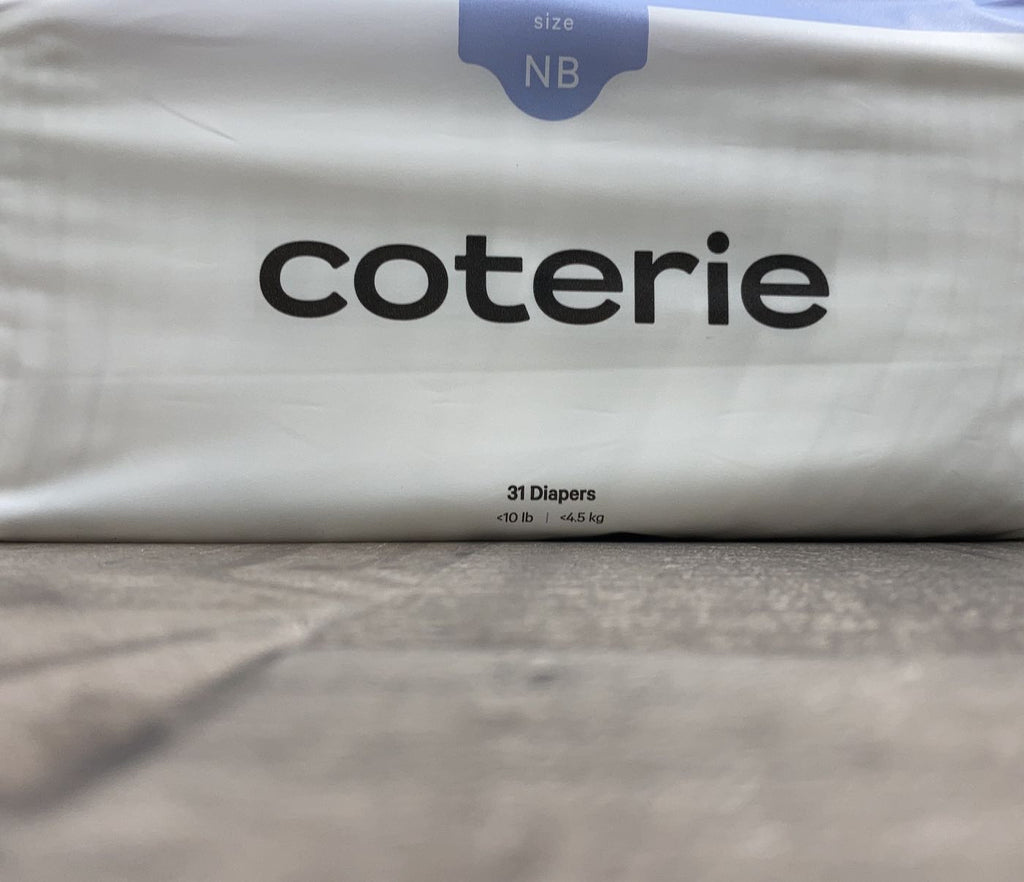 Coterie Diaper 3pack Size NB - Newborn, 93 count