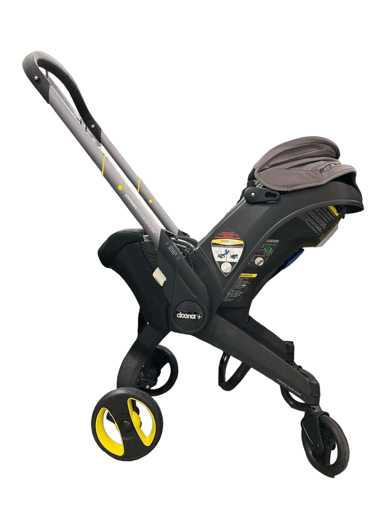 Doona Infant Car Seat & Stroller Combo, 2022, Grey Hound