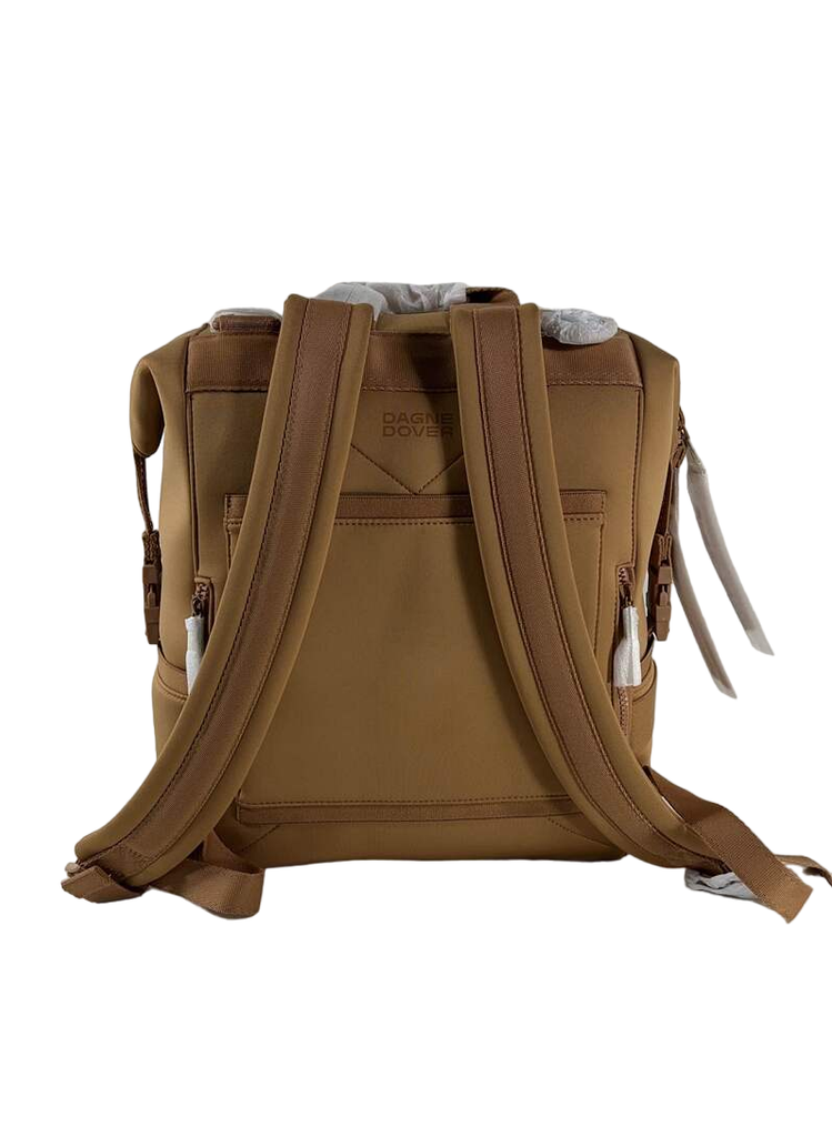 Dagne Dover Indi Diaper Bag Backpack - Camel, Large