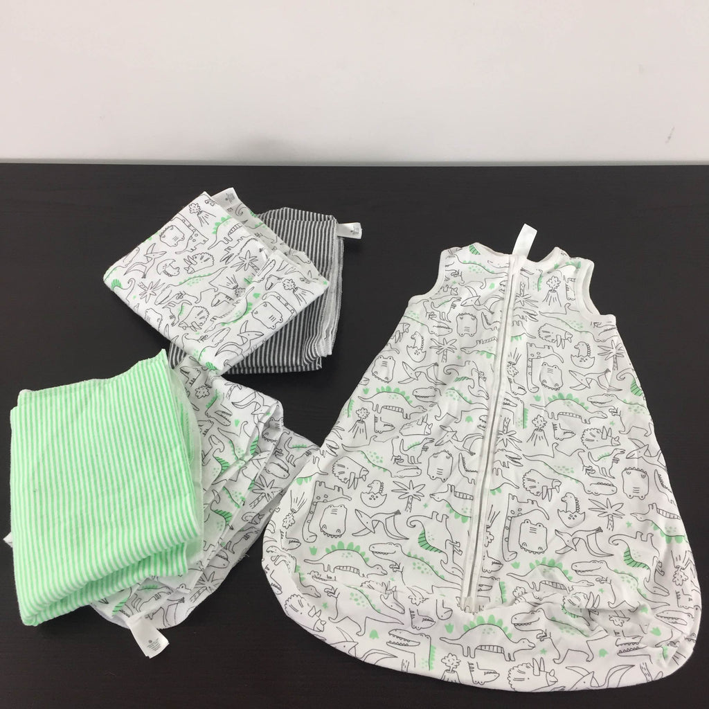 BUNDLE Carter’s Sleep Sack (Small), And Receiving Blankets