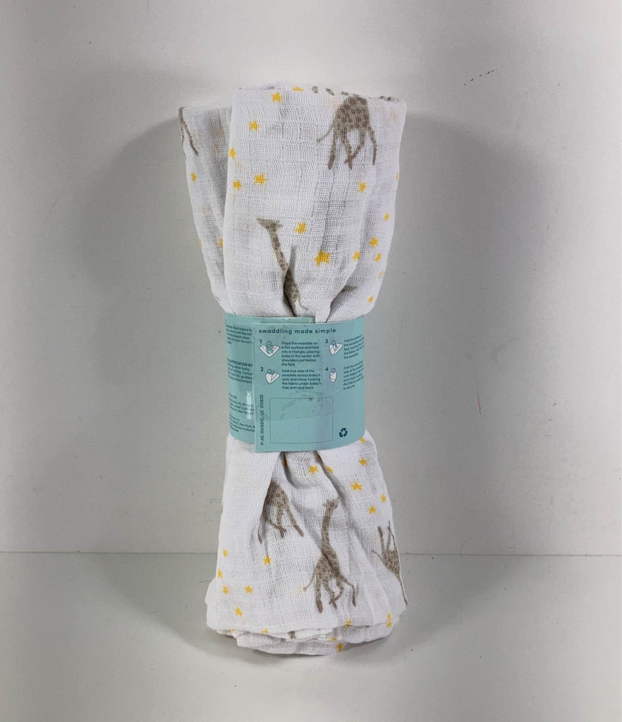 Aden + Anais Swaddle Blanket, Grey Giraffes