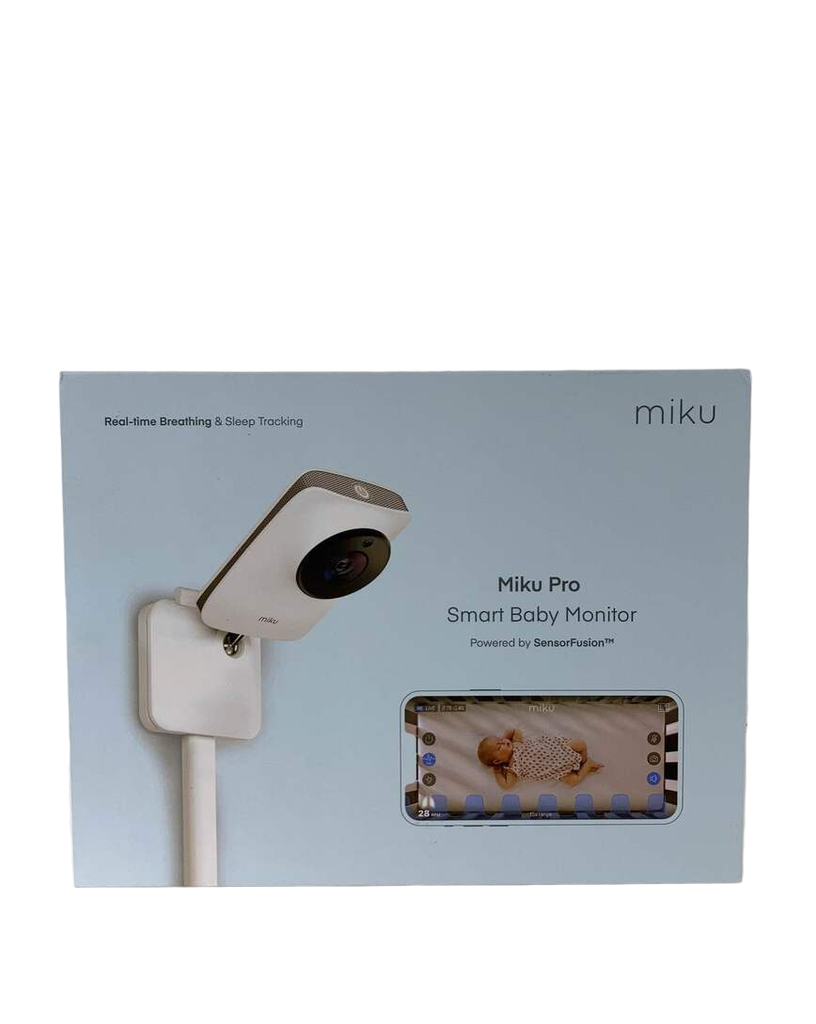 Miku Pro Smart Baby Monitor with Wall Mount