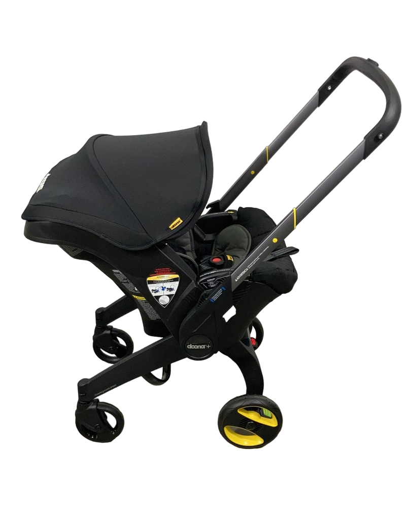 Doona Infant Car Seat & Stroller Combo, 2022, Nitro Black