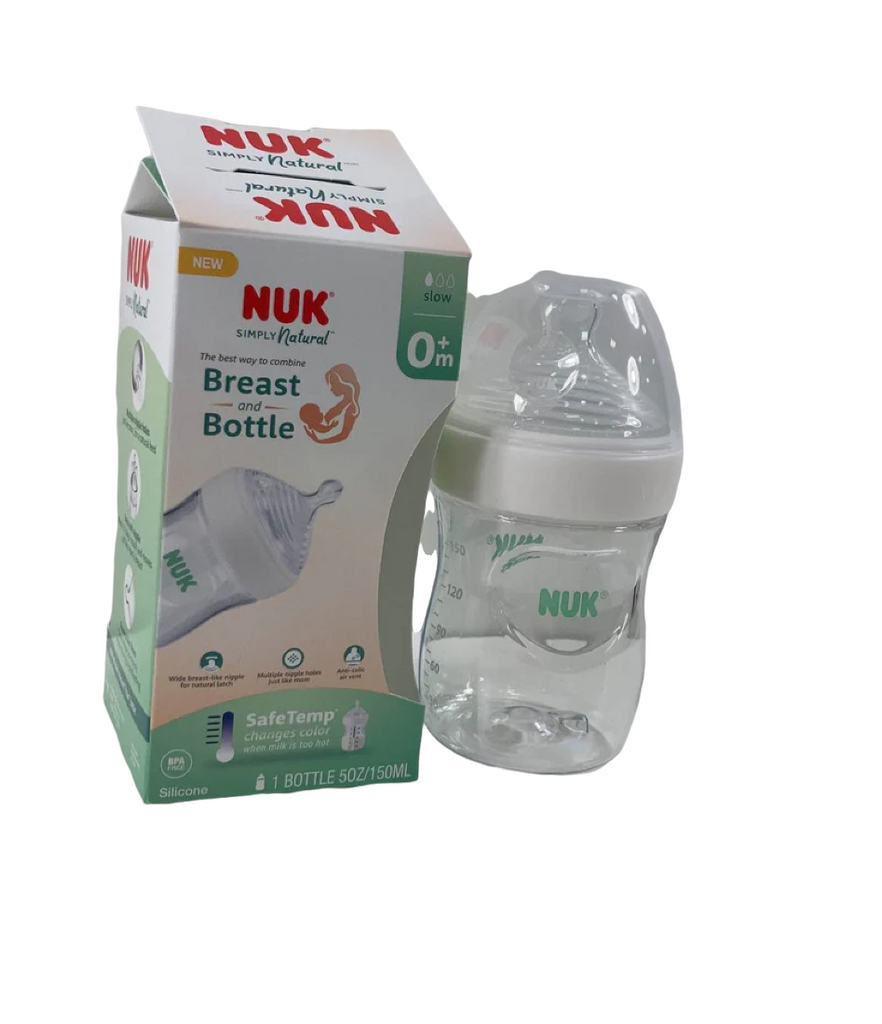 Nuk simply 2024 natural baby bottle