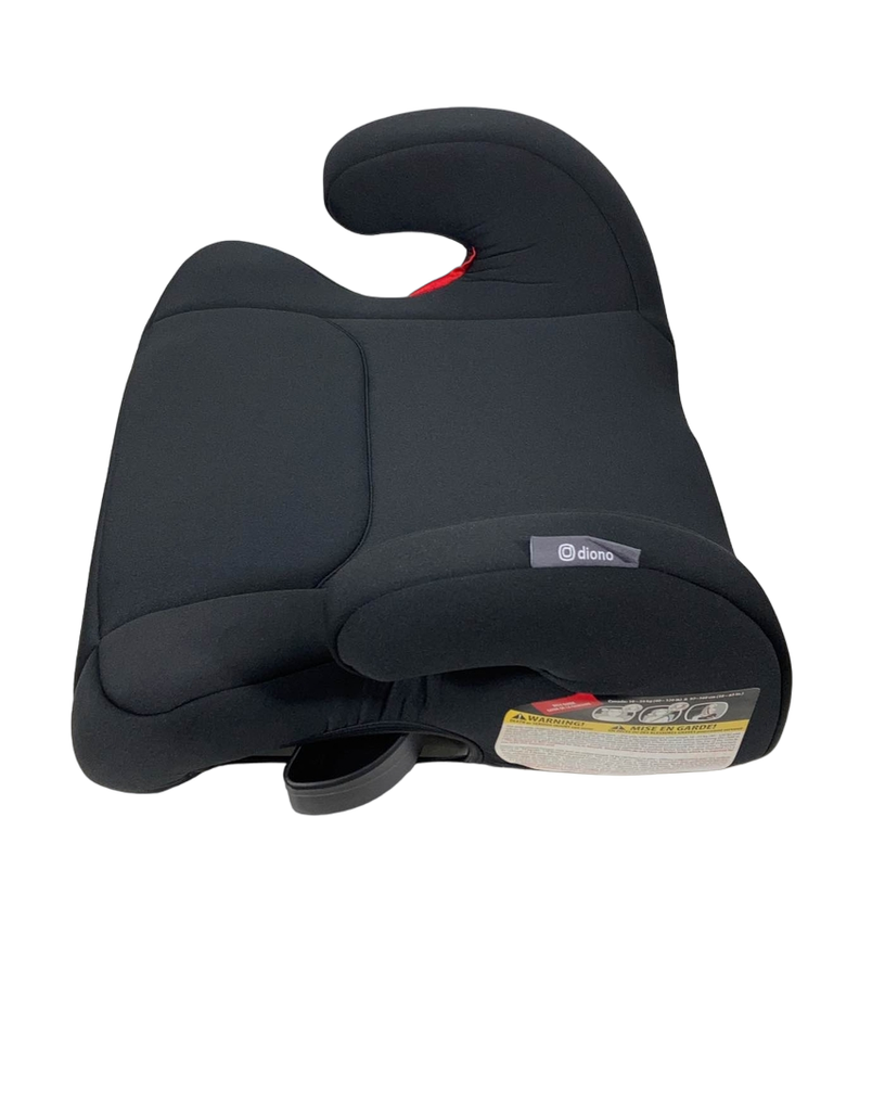 Diono Solana 2 Backless Booster Seat, 2023, No LATCH, Black