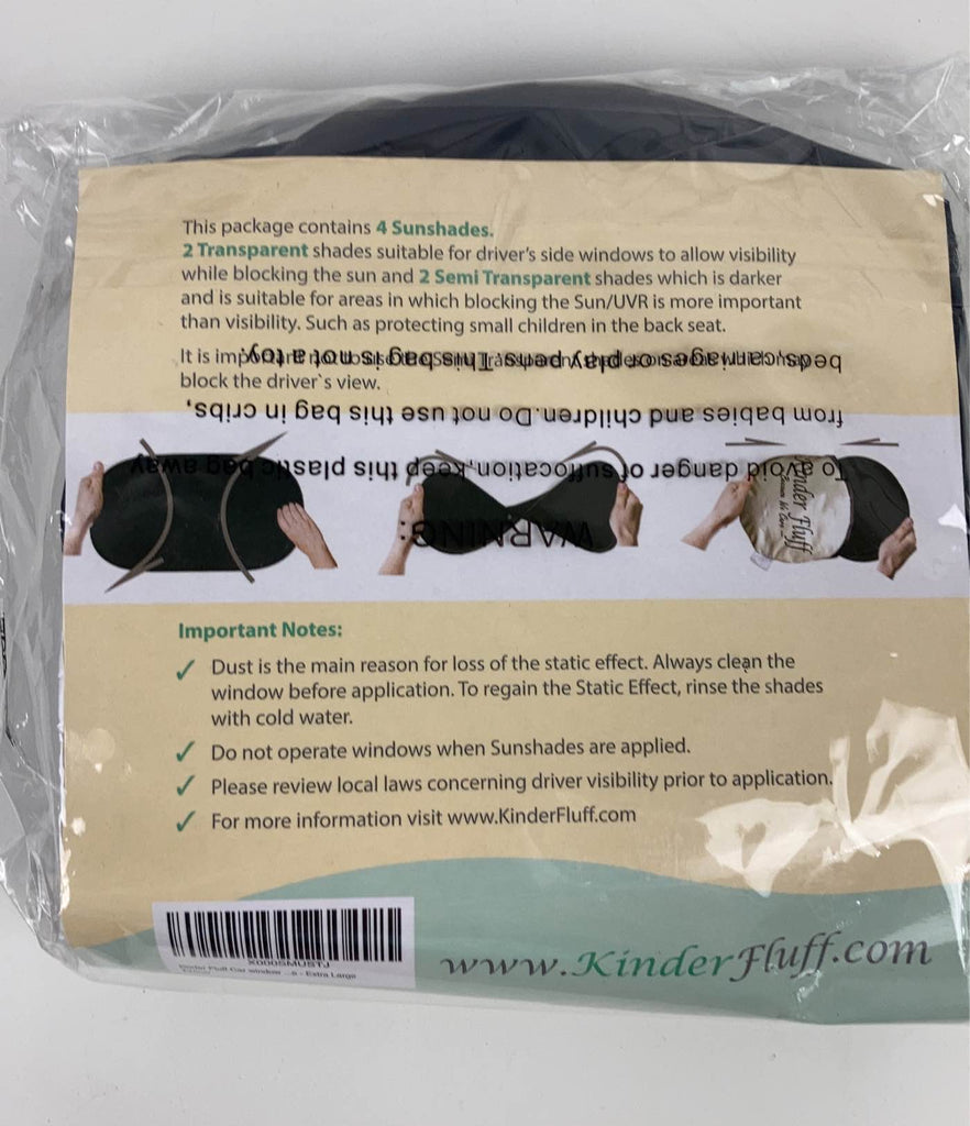 Kinder Fluff Car Sun Shade