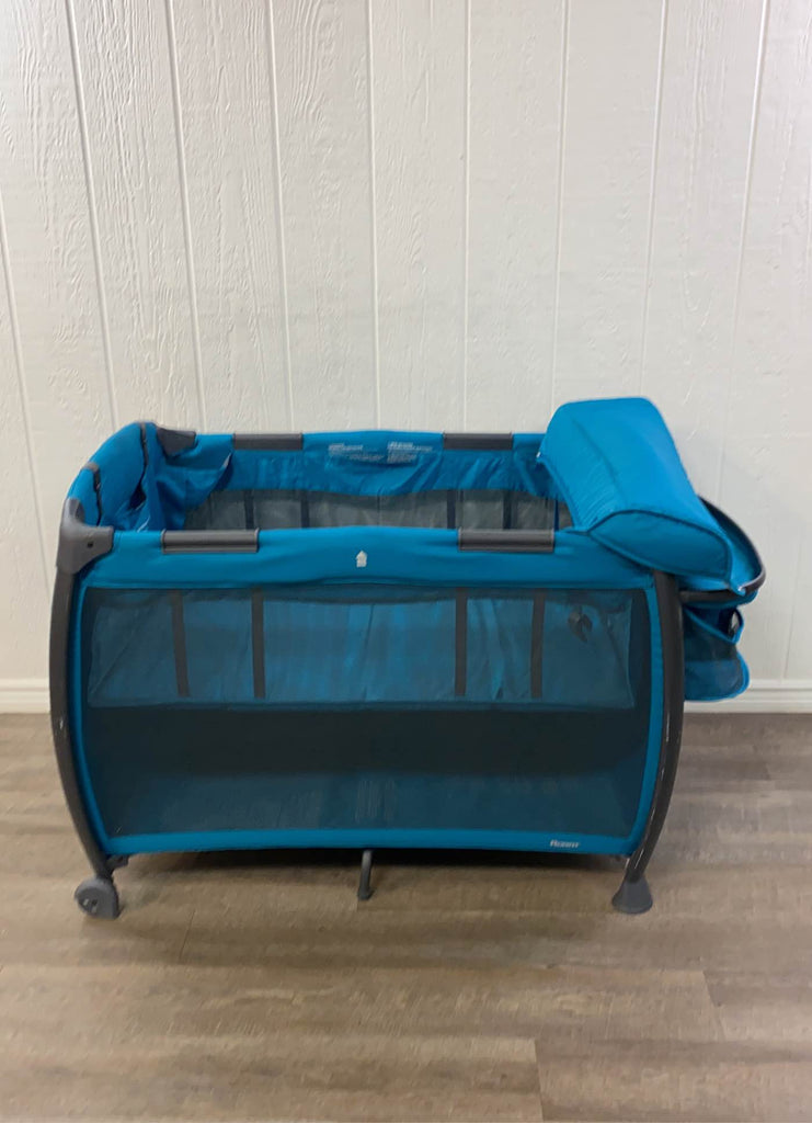 Joovy Room Playard AllInOne Playard Nursery Center, Turquoise