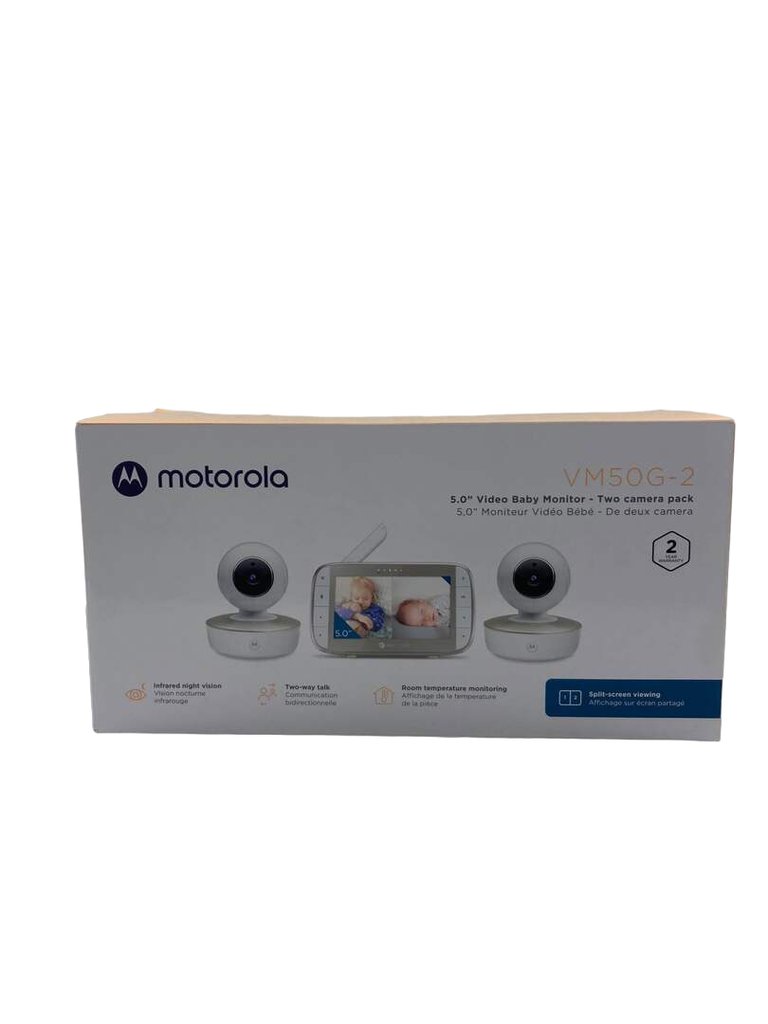 Motorola baby online monitor dual screen