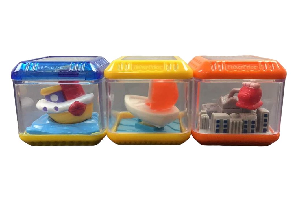 Fisher price peek a top blocks