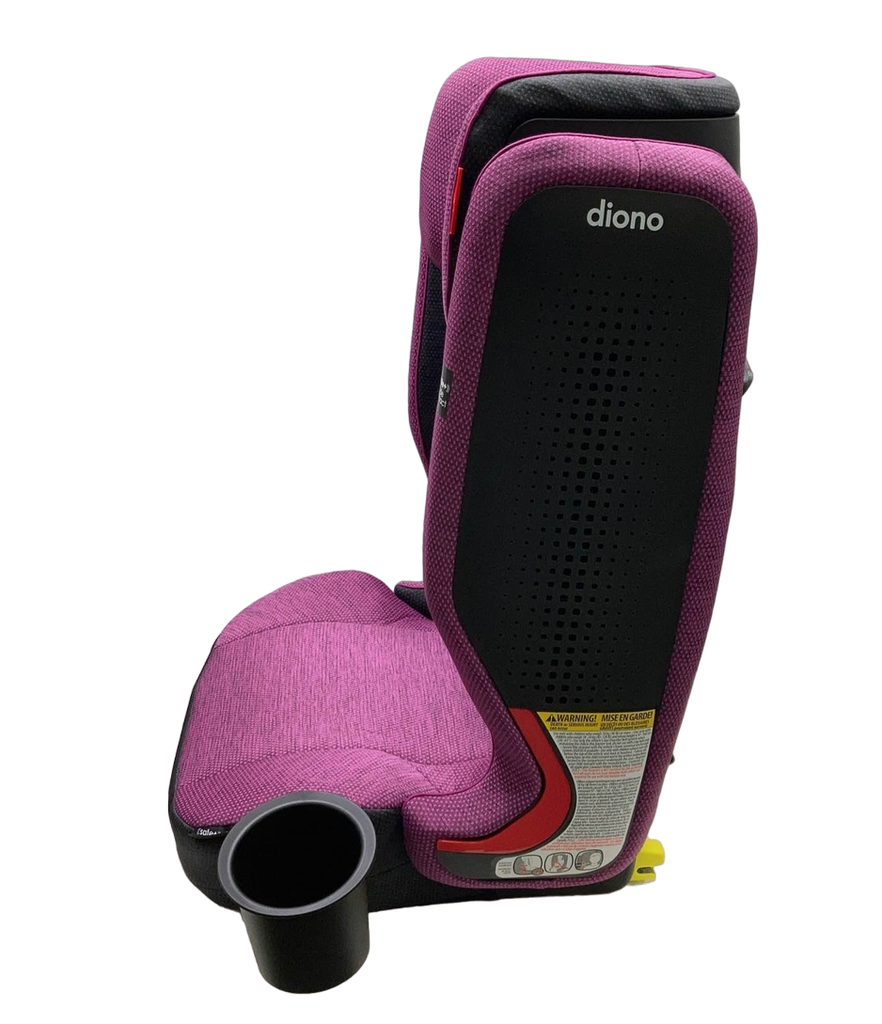 Diono Monterey 5iST FixSafe Booster Seat, Purple Plum, 2021